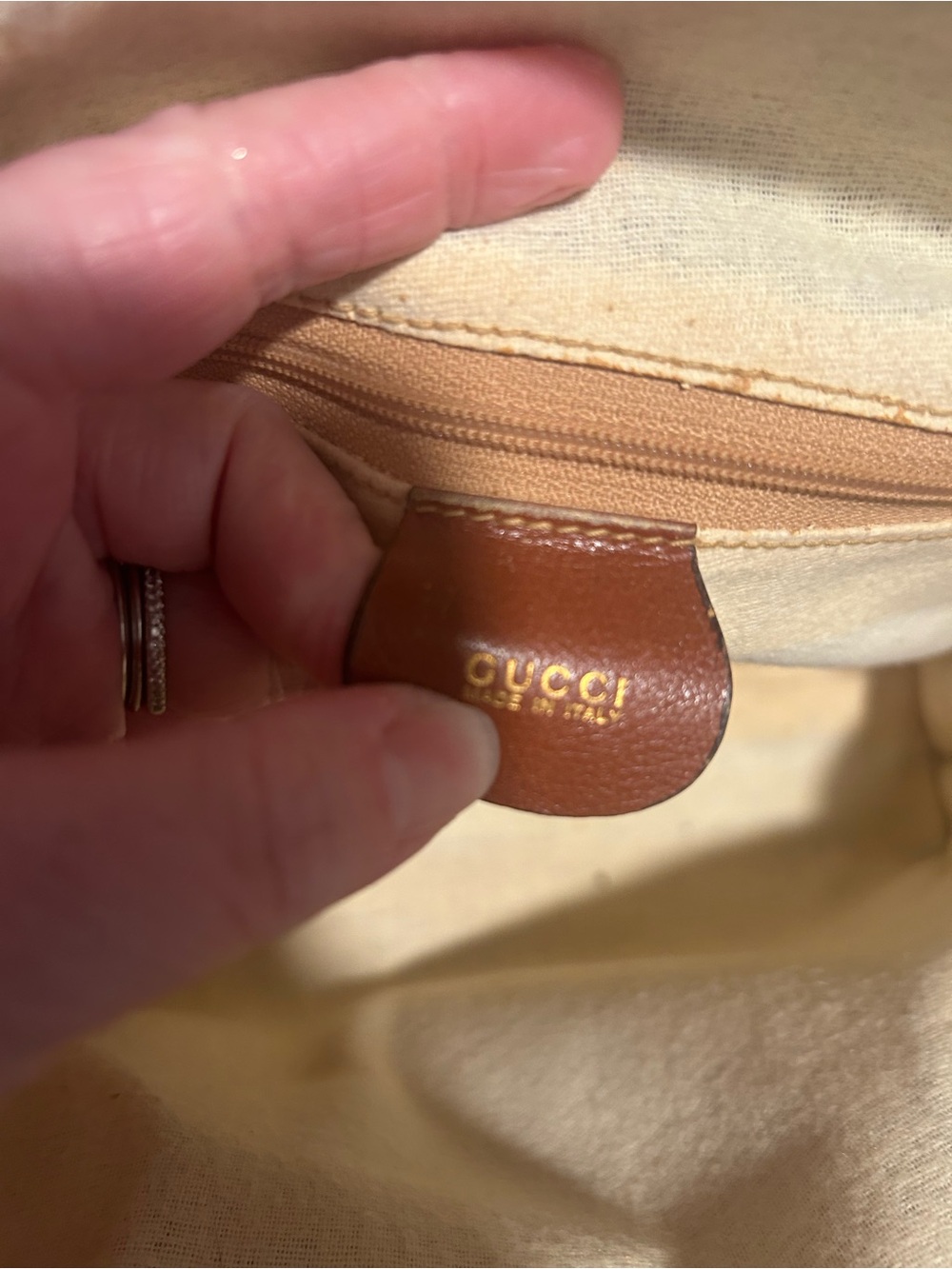 Vintage Gucci Bamboo Dome Satchel 2 way Rare - Picture 11 of 13